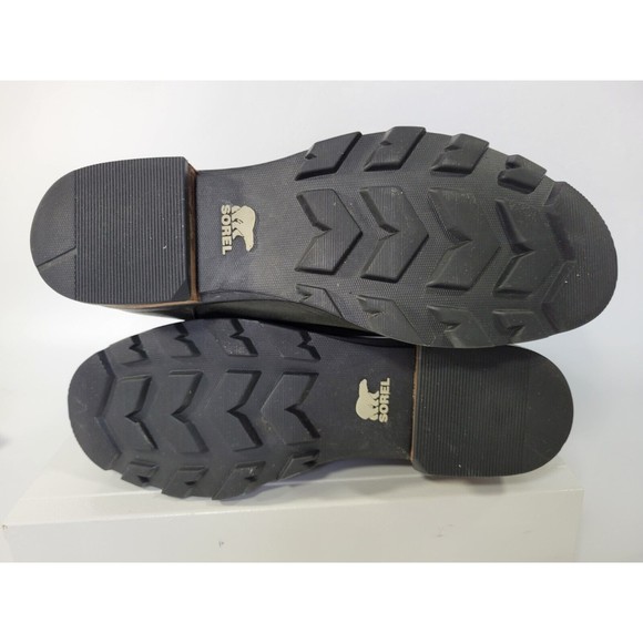 Sorel Women’s Black Leather Emelie 15" Tall Riding Boots NL3311-010 Size 8.5 - Picture 8 of 16